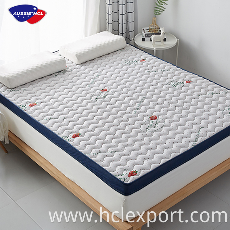 The best factory AUSSIE roll full inch gel memory foam mattress colchon twin queen king double sleeping well mattress topper